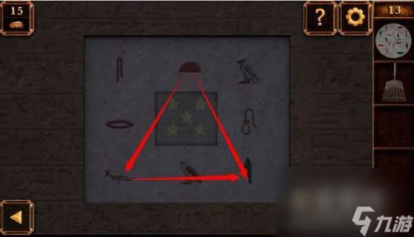 《密室逃脱11 逃出神秘金字塔》第13关通关攻略