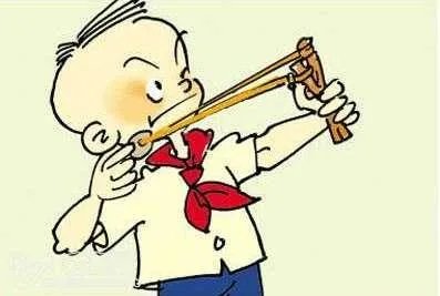 弹弓如何三点一线瞄准？