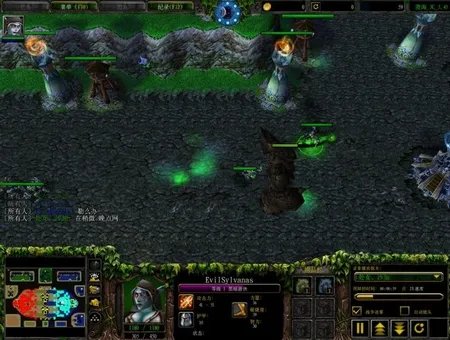 魔兽争霸《澄海3C》关于1v1首发打钱的讲解(前期)