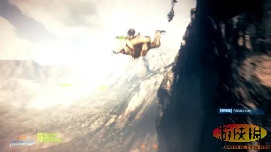 国外玩家《战地3》64人最大团队高空跳伞欣赏