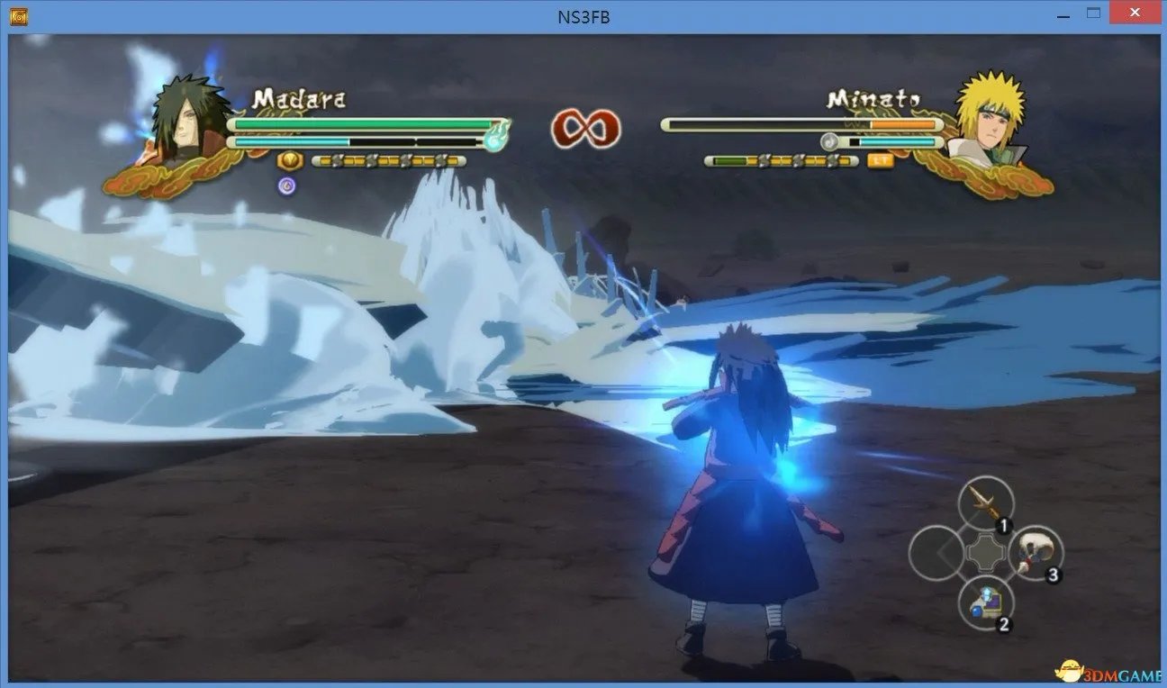 火影忍者：究极风暴3 PC版 斑用技能放瀑布MOD