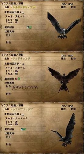 PSP《瓦尔哈拉骑士2》全怪物图鉴