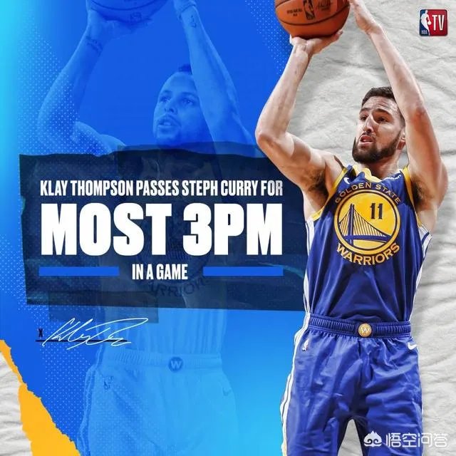 如果汤普森不在勇士队，能否投进14个三分球？