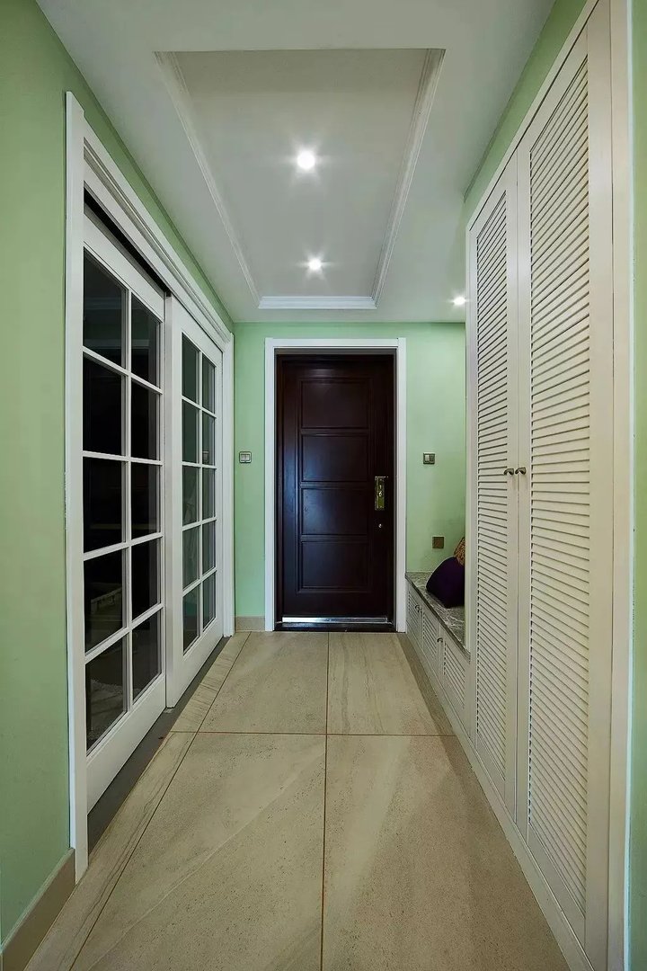 鞋柜+换鞋凳很美组合，进门再也不用站着换鞋了！