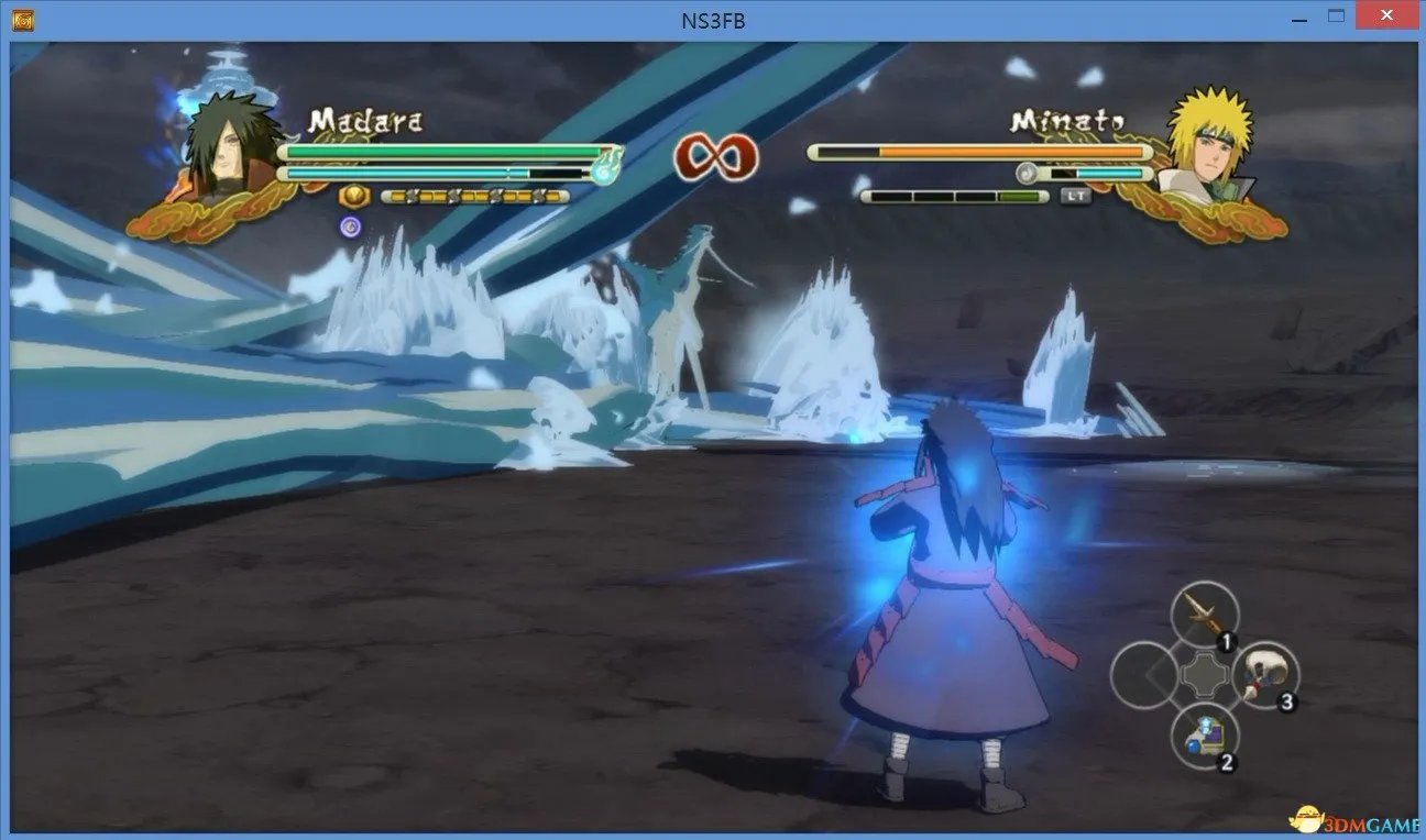 火影忍者：究极风暴3 PC版 斑用技能放瀑布MOD