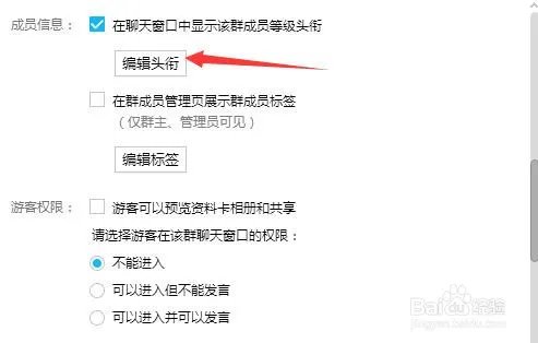 如何自定义qq群成员等级头衔