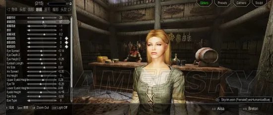 《上古卷轴5》Racemenu捏脸及制作独立美化随从教程