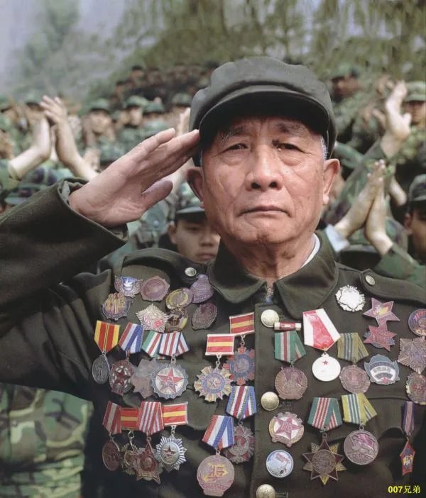 老兵胸口上的徽章叫什么